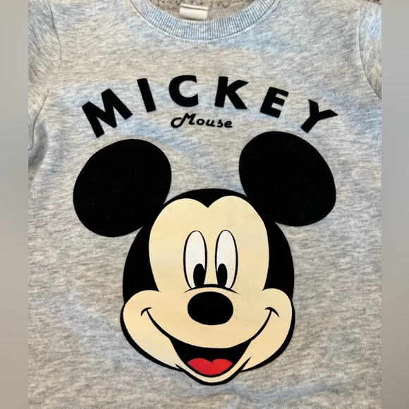 H&M and Disney Mickey Mouse Sweatshirt 18-24 Months - Picture 2 of 4